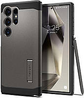 Чехол Spigen для Samsung Galaxy S24 Ultra - Tough Armor, Gunmetal (ACS07301)