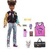Monster High Clawd Wolf HNF65 Лялька Монстр Хай Клод Вульф Базовий, фото 2