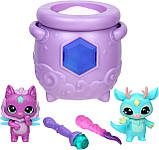 Ігровий набір сюрприз Magic Mixies Mixlings Tap & Reveal Cauldron Магічний котелок 2 фігурки, фото 9