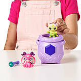 Ігровий набір сюрприз Magic Mixies Mixlings Tap & Reveal Cauldron Магічний котелок 2 фігурки, фото 7