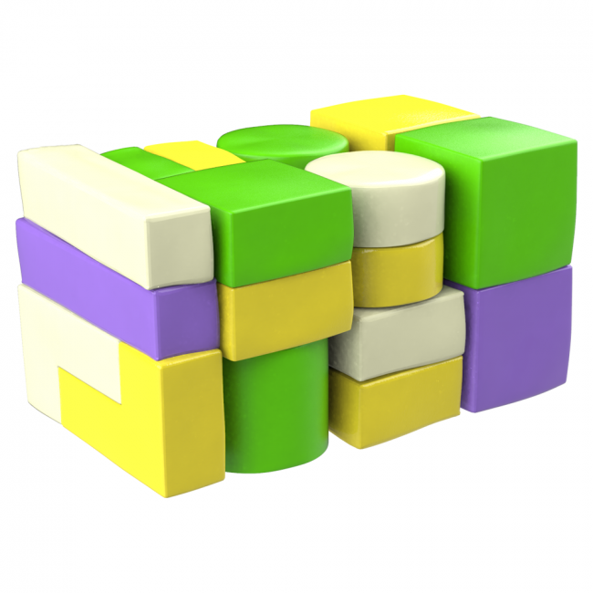 Конструктор Гра 100 елементів KIDIGO