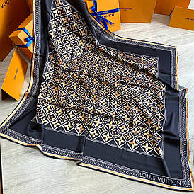 Хустка Louis Vuitton шовкова з ручною підшивкою