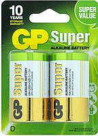 Батарейки R20 GP Alkaline Super
