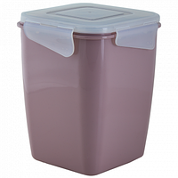 Універсальний контейнер пластиковий "Фієста" глибокий 1л фрезія/прозорий Алеана