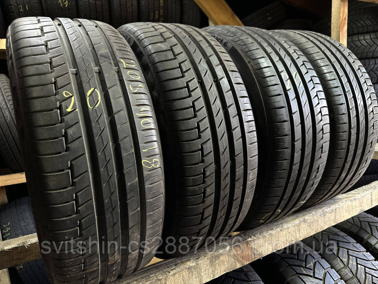 Літо 205/40R18 86W Continental PremiumContact 6 2020рік