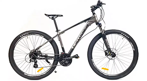 Велосипед гірський Crosser Quick 29" рама 19 дюйма (3*8) Altus+ Suntour+Logan Чорно-сірий
