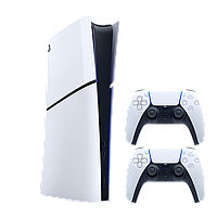 Набір Консоль Sony PlayStation 5 Slim Digital Edition 1TB White Новий + Геймпад Бездротовий DualSense