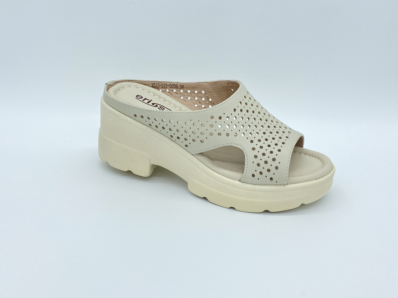 Літні шкіряні сабо. Erisses. Розміри: 33, 34, 35., фото 1