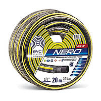 Шланг для поливу Evci Plastik Nero ПВХ Ø 3/4", п'ятишаровий, армований, бухта 30 м