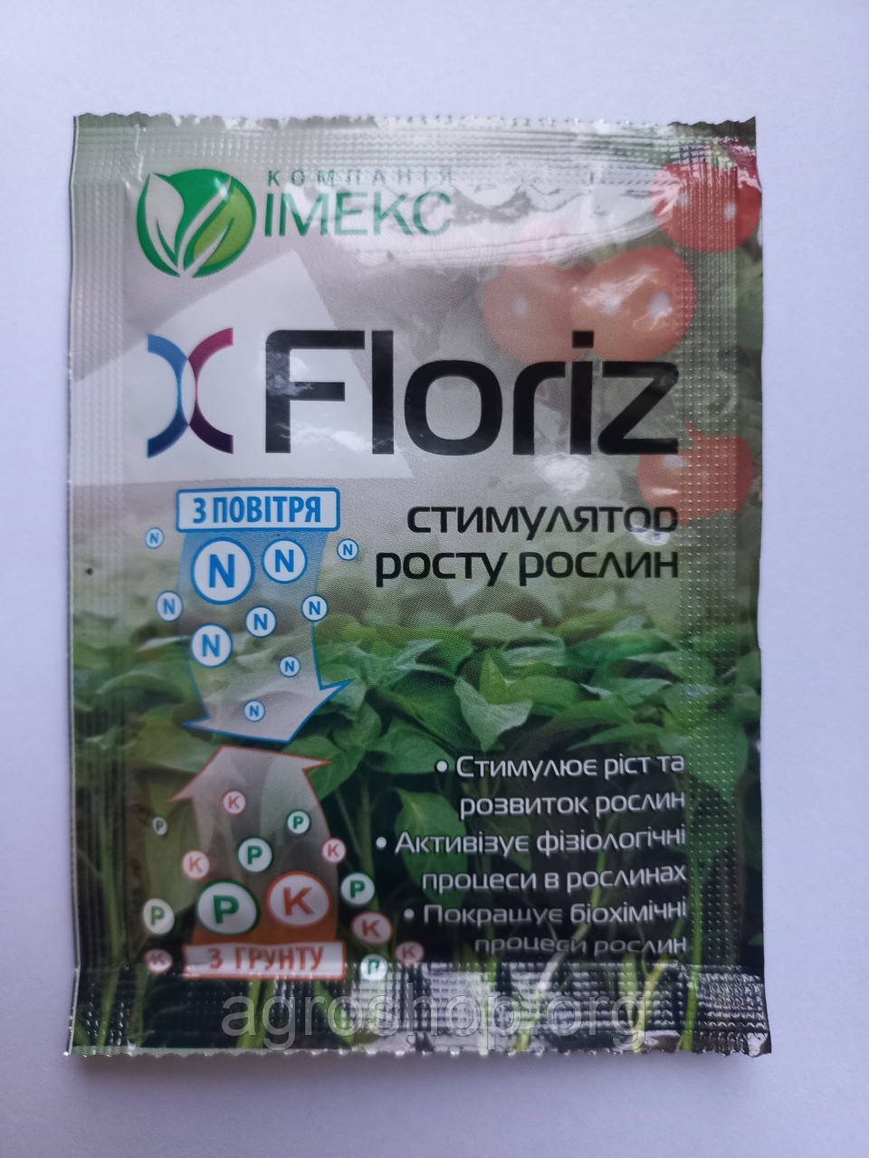 Стимулятор росту Флориз Floriz Імекс Агро 10 г