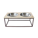 Годівниця від Джека модель №4 (L) коричнева, фото 2