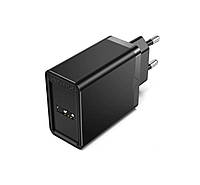 Сетевое зарядное устройство Vention 1-port USB Wall Charger(12W) EU-Plug Black FAAB0-EU