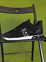 Мужские брендовые кроссовки "Emporio Armani EA7" (26.5 см), демисезонные стильные мужские кроссовки