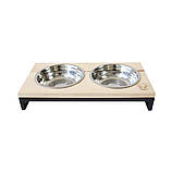 Годівниця від Джека модель №2 (XS) чорна, фото 2