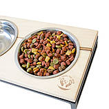 Годівниця від Джека модель №2 (XS) чорна, фото 3