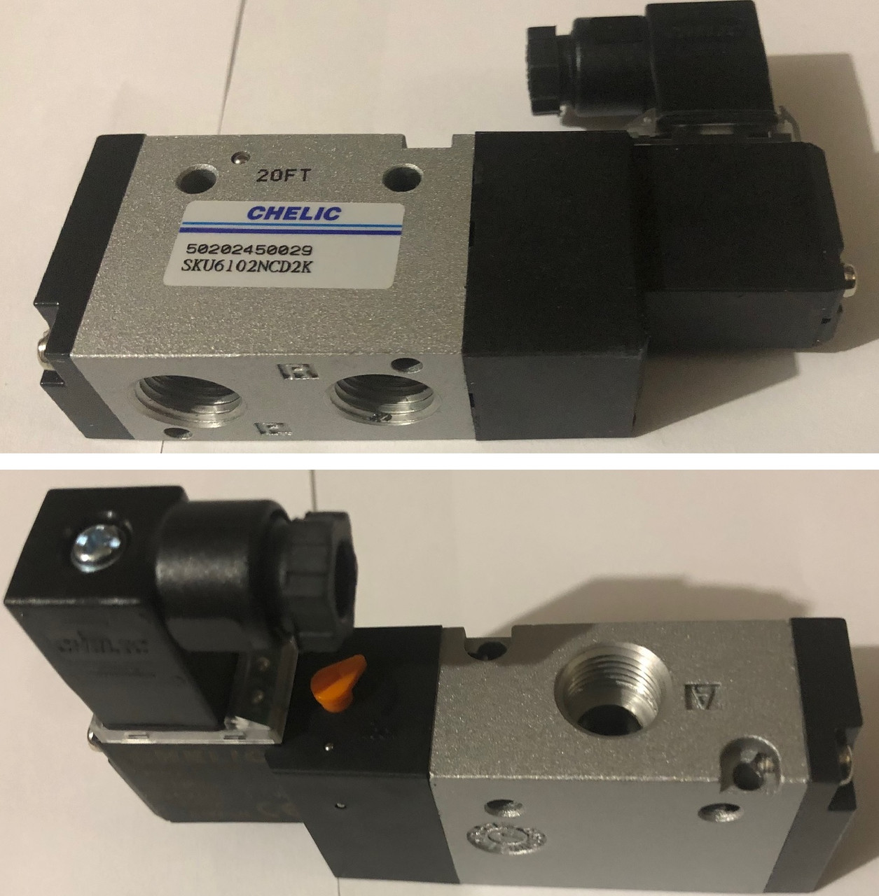 Пневморозподыльник SKU 6102-NC-24VDC-K