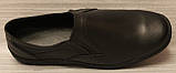 Чоловічі туфлі шкіряні чорні від виробника модель ВОЛ24-18, фото 5