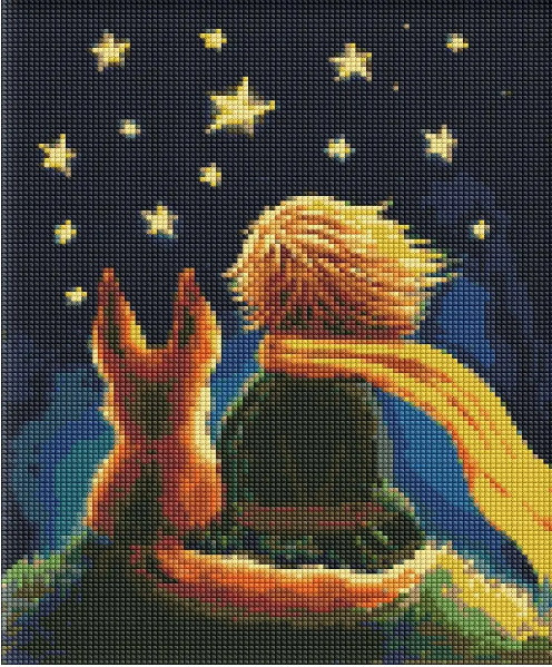 Алмазна мозаїка 12+ "Казкові друзі" 30х40см, в термопакете,  ТМ Ідейка, Україна, фото 1