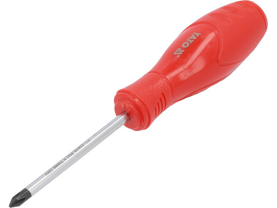 Викрутка з хрещатим шліцом Philips YATO PH1х75мм