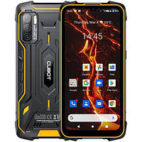 Смартфон Cubot KingKong 5 Pro 4/64 GB Black Orange NFC 48MP/25MP 8000 mAh Global Android 11Чорно-жовтогарячий