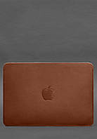 Кожаный чехол для MacBook Air 15-inch (2023) Светло-коричневый BlankNote