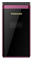 Телефон кнопковий розкладачка з камерою та батареєю великої ємності на 2 сім Tkexun M2 (Yeemi M2-C) red