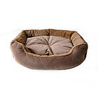 Лежак вiд Джека Кула (Тканина Коричнева)