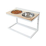 Годівниця від Джека модель №5 (M/L/XXL) біла, фото 4