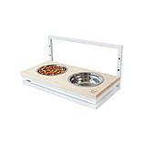 Годівниця від Джека модель №5 (S/M/L) біла, фото 3