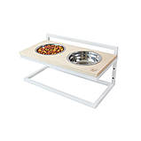 Годівниця від Джека модель №5 (S/M/L) біла, фото 4