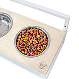 Годівниця від Джека модель №5 (S/M/L) біла, фото 5