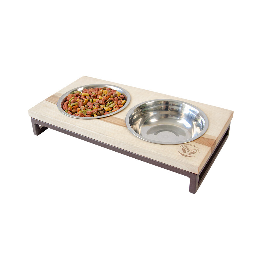 Годівниця від Джека модель №2 (XS) коричнева, фото 1