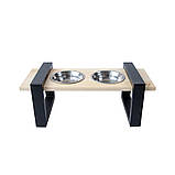 Годівниця від Джека модель №1 (M) чорна, фото 2