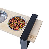 Годівниця від Джека модель №1 (M) чорна, фото 3