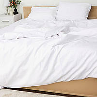 Комплект постельного белья полуторный Бязь White 143х210 см