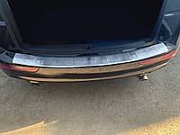 Накладка на задний бампер OmsaLine (нерж.) для Ауди Q5 2008-2017 гг аксессуар для авто