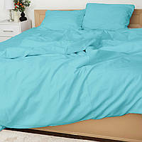 Комплект постельного белья полуторный Бязь Light Blue 143х210 см