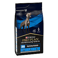 Pro Plan Veterinary Diets DRM Dermatosis корм для підтримки шкіри при дерматозах у собак 3 кг