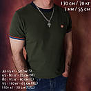 Чоловіча срібна цепочка і хрестик Спас Нерукотворний з молитвою. Ланцюжок бісмарк 55 см і кулон хрест, фото 9