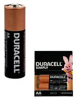 Батарейка Duracell AA лужна LR06/MN1500