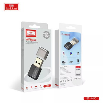 Автомобільний Bluetooth модулятор Earldom ET-M90 Black