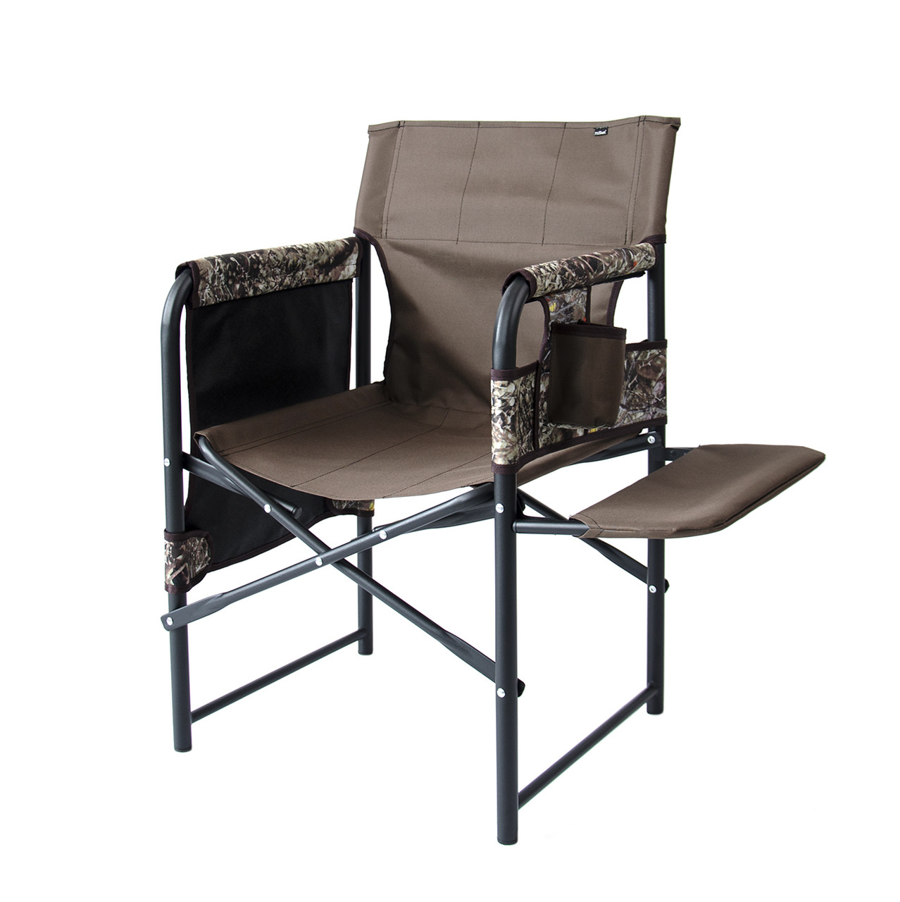 Стілець "Режисер з м'якою полицею Економ" d25 мм (Оксфорд, Шоколад), фото 1