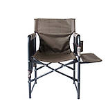 Стілець "Режисер з м'якою полицею Економ" d25 мм (Оксфорд, Шоколад), фото 2