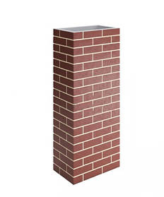 Стовпчик бетонний для парканів 580*360*1460