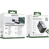 Зарядний пристрій 5xUSB 75W (3xUSB-C + 2xUSB-A) Gan Z1 Fast Charger Acefast (6974316282495), фото 5