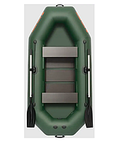 Колибри К-240T Двухместная надувная гребная лодка пвх с слань ковриком Kolibri 240