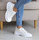 Кросівки жіночі білі кеди (12027), фото 4