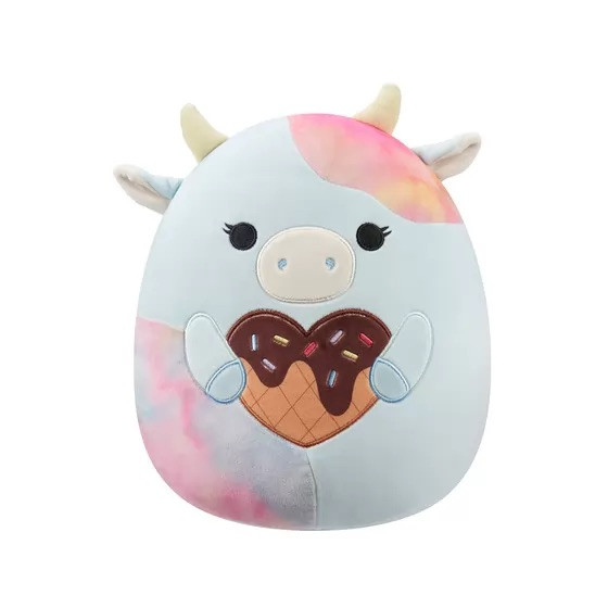 М'яка іграшка Squishmallows – Корівка Каєдія (19 cm) SQVA00861