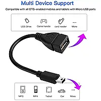 Переходник OTG USB - MINI USB