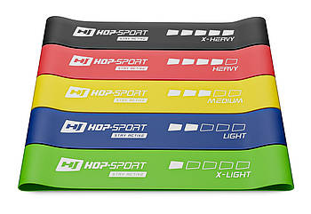 Набір гумок для фітнесу Hop-Sport 600x50 мм HS-L650RL